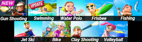 多合一夏天运动VR All-In-One Summer Sports VR
